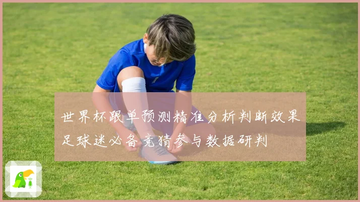 世界杯跟单预测精准分析判断效果足球迷必备竞猜参与数据研判